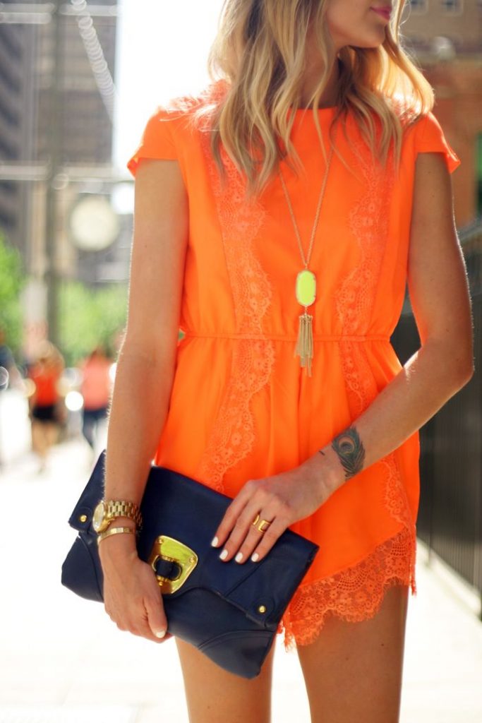 orange neon