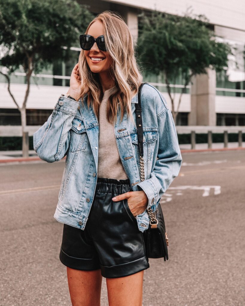 fashion trend over size jacket