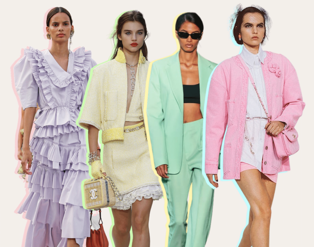 sorbet color fashion trends
