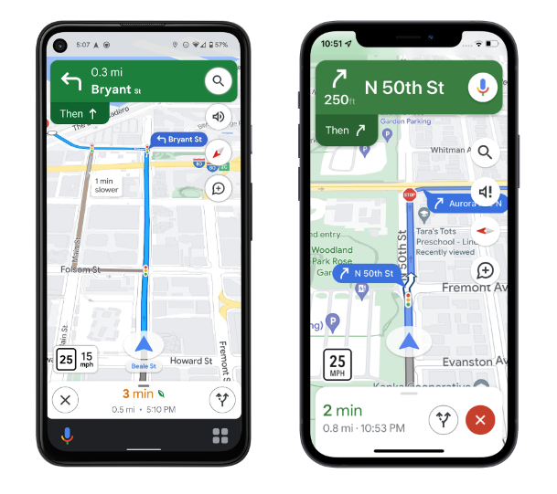 google map more detailed information