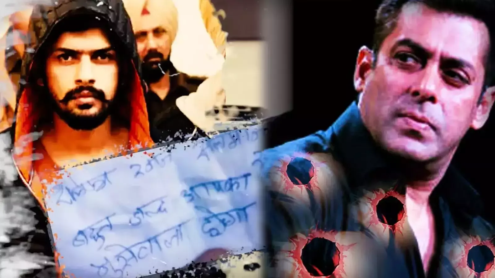 A threat letter sent to salman khan .