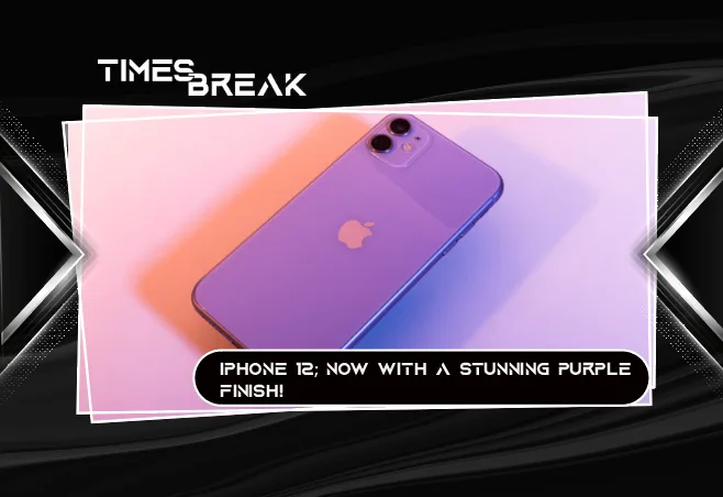 iPhone 12 in Purple color