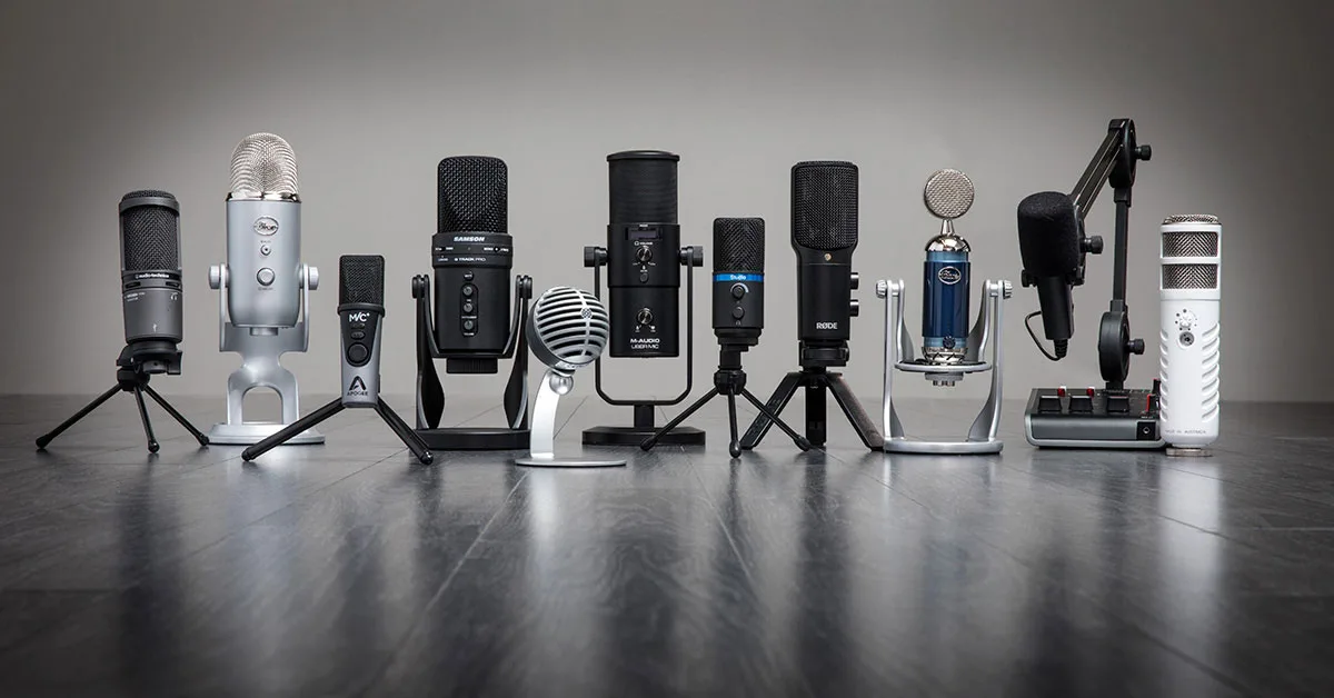 USB mics tech gadgets for writers